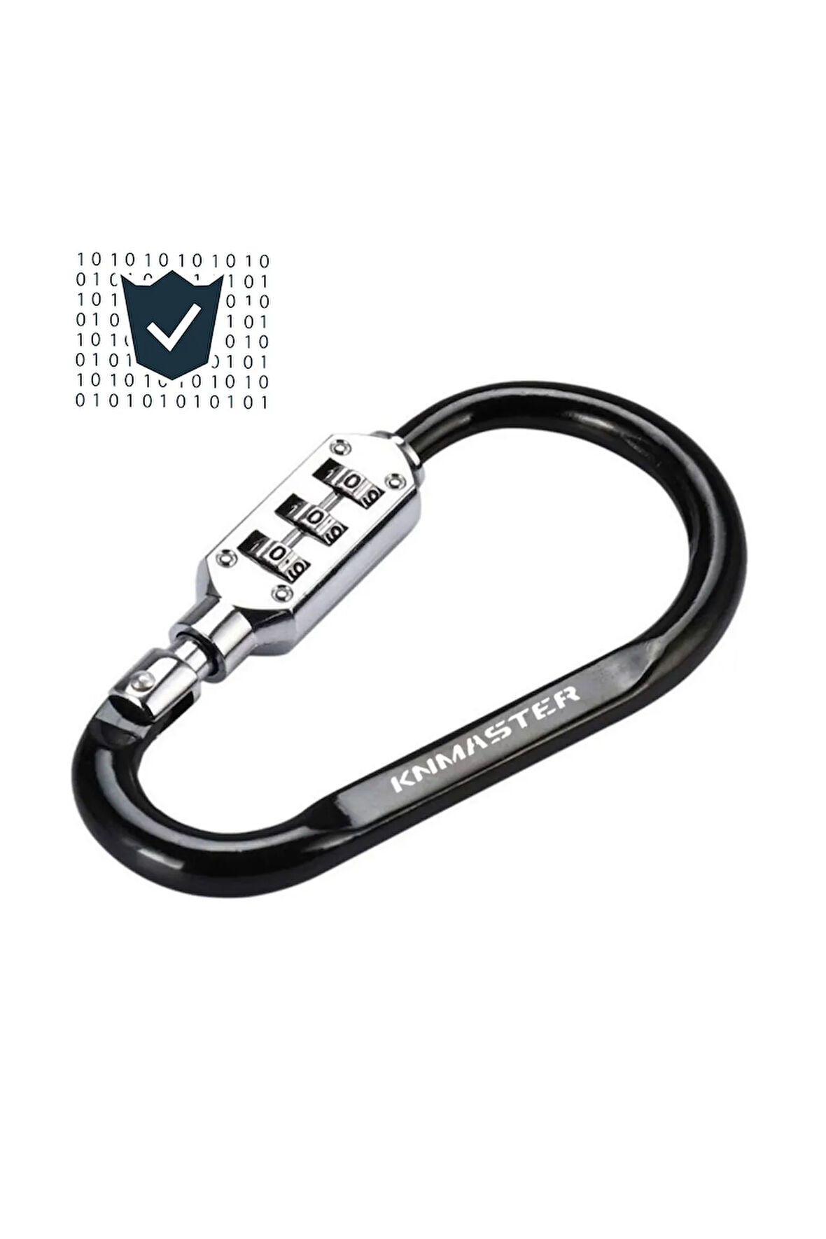 Lock 100 Şifreli Karabina Çok Amaçlı Motosiklet Kask Kilidi