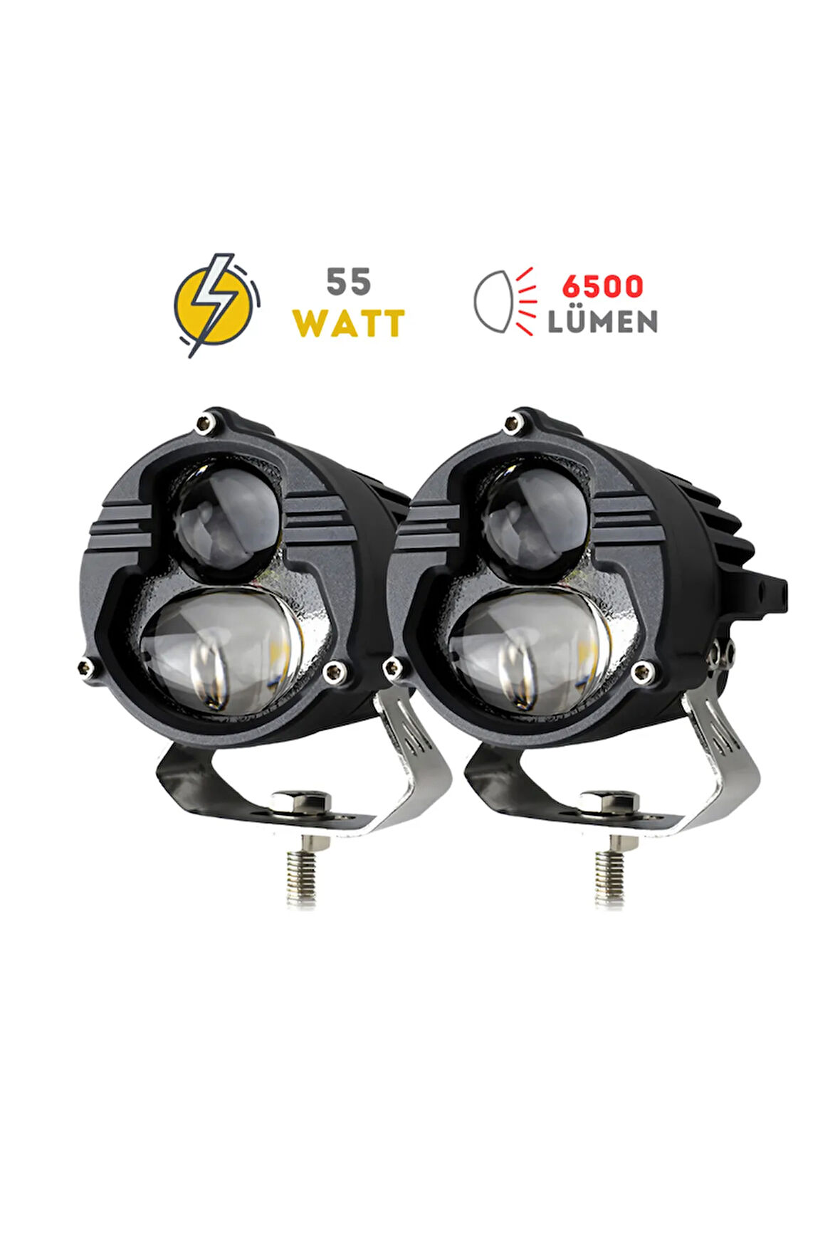 Cali 55W Motosiklet Led Sis Farı