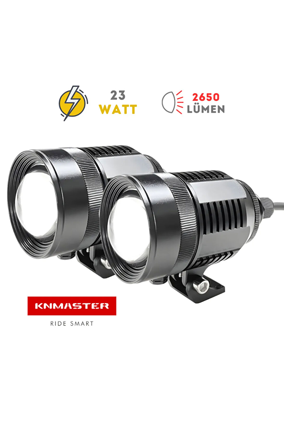 Bullet 23W Motosiklet Led Sis Farı