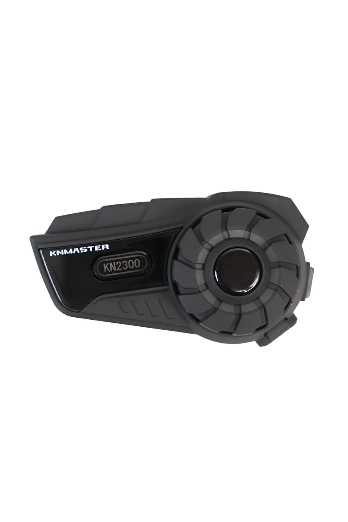KN2300 Motosiklet Kask İnterkom Bluetooth Intercom Kulaklık Seti - Siyah