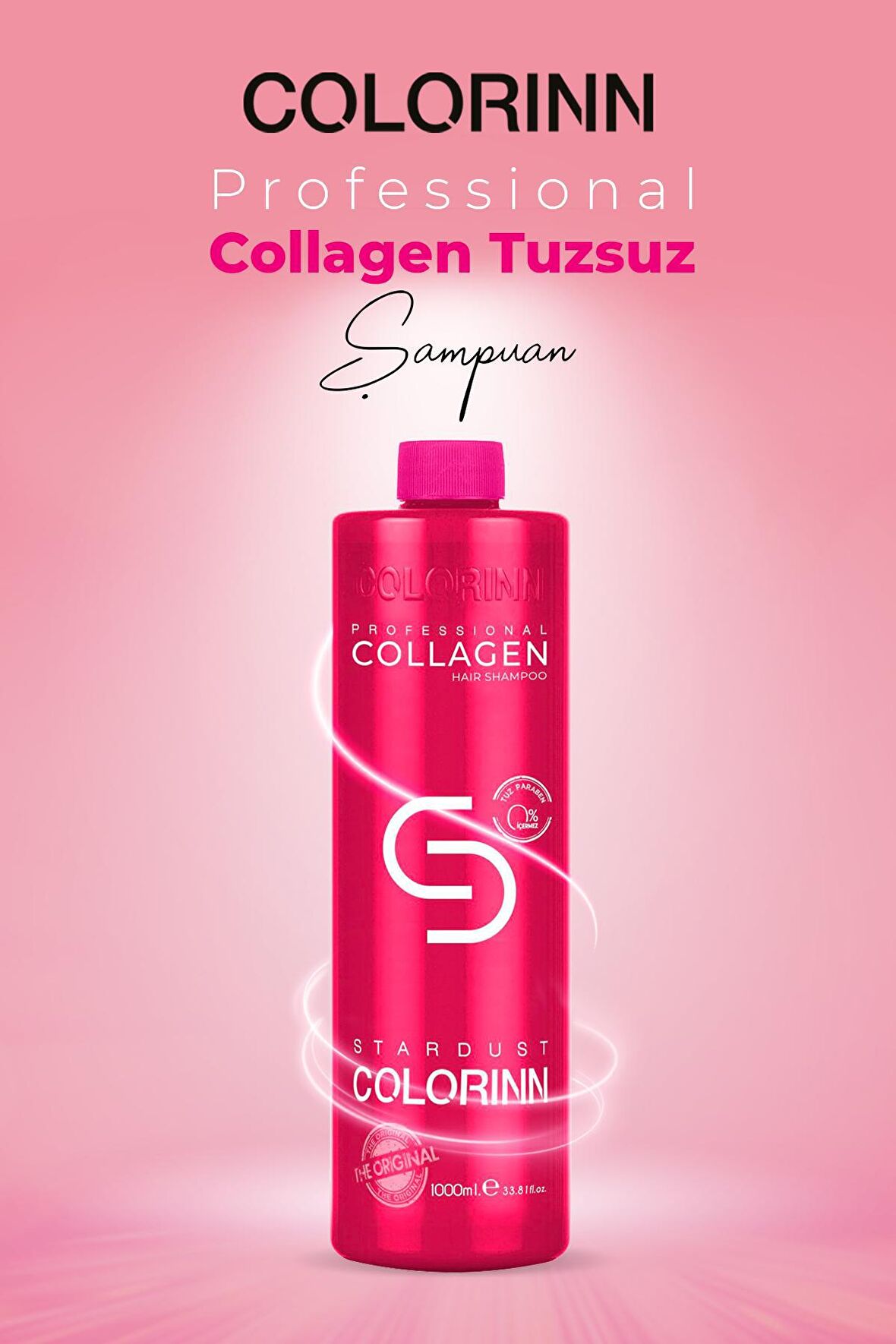 Colorinn Premium Series Tüm Saçlar İçin Canlandırıcı Tuzsuz Şampuan 1000 ml