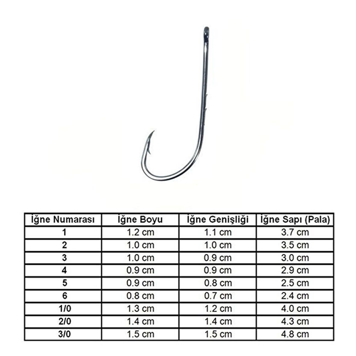 Marlin 92647 BN No: 3 İğne (100'lü)