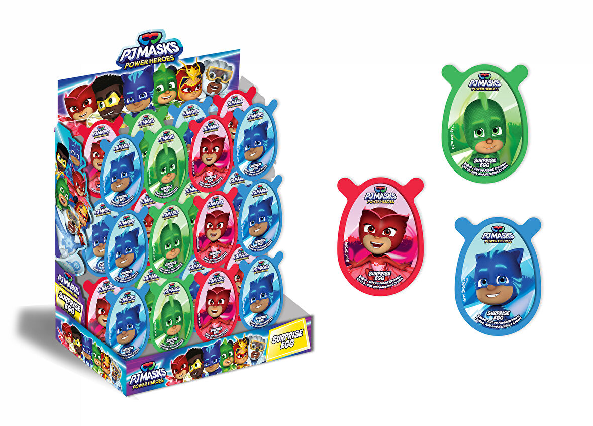 Pj Masks Oyuncaklı Sürpriz Pvc Yumurta  (17,50 Gr)