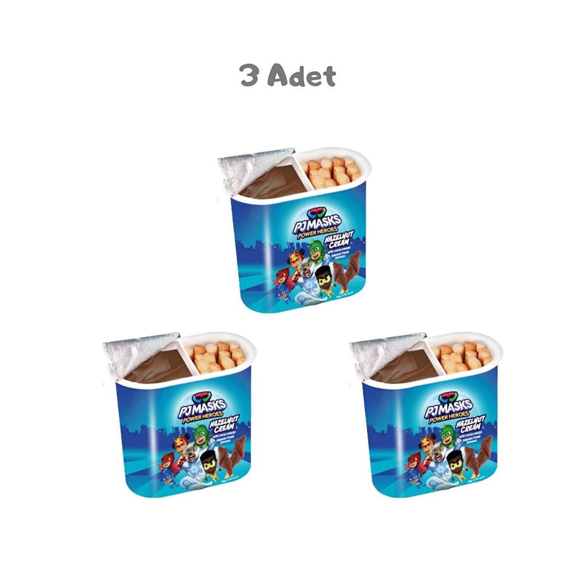 PJ Masks Sticks Çikolata (50 Gr) 3 Adet