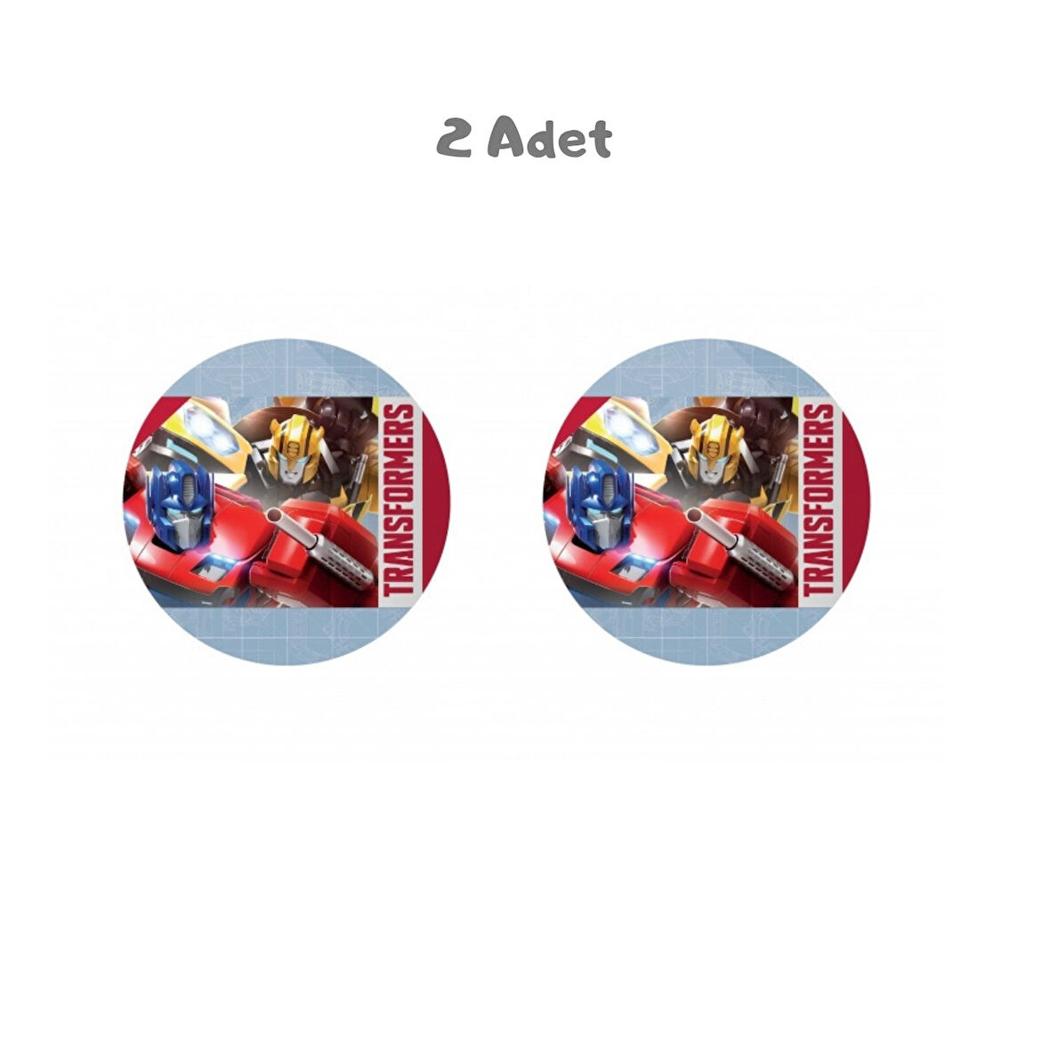 Transformers Çift Sleeve Top Kumbara (8 Gr.) 2 Adet