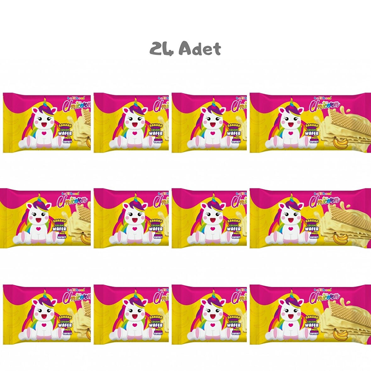 Unicorn Muzlu Gofret 40g 24 Adet