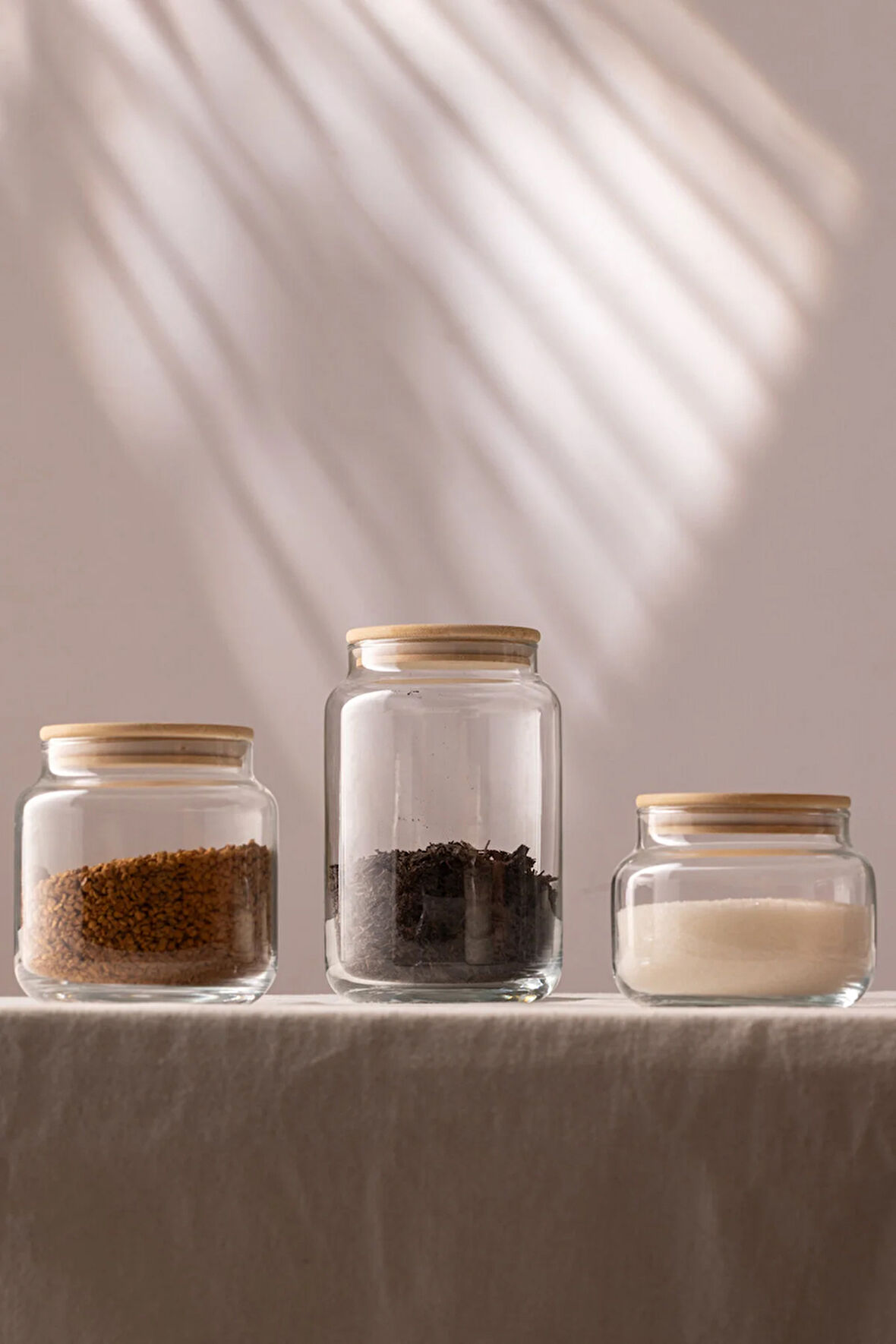 Basic 3'lü Kavanoz Seti 970 cc/ 635 cc/ 430 cc