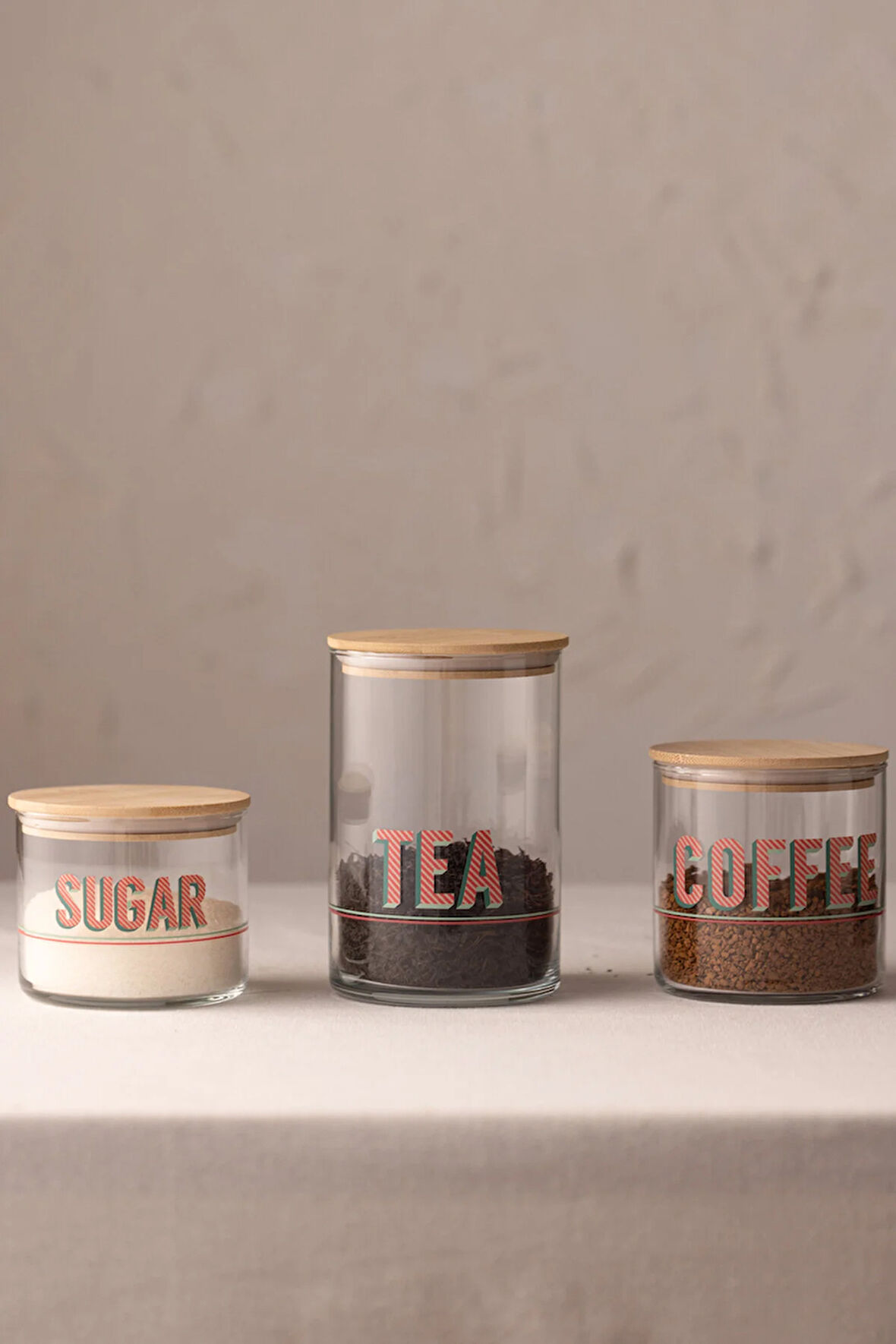 Retro Jar 3'lü Kavanoz Seti 1050 cc/ 600 cc/ 535 cc