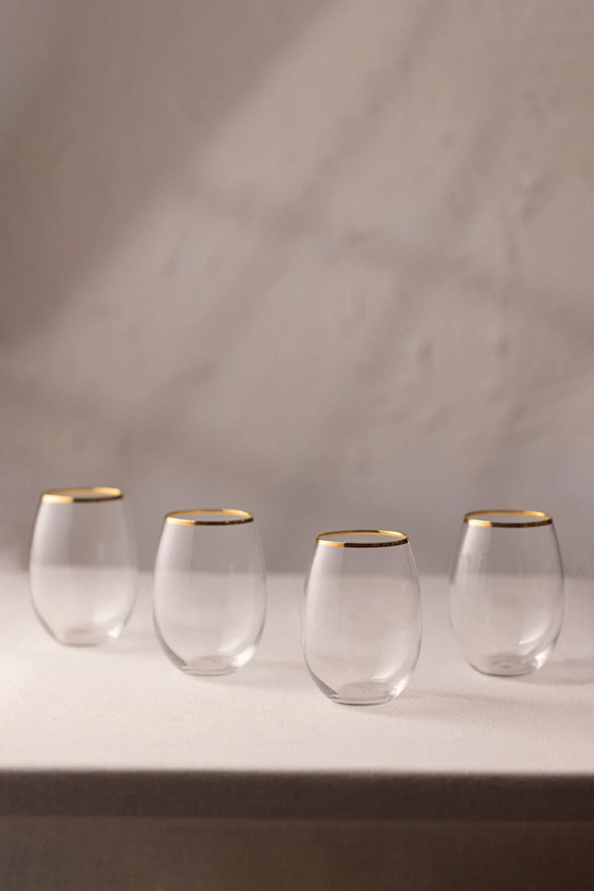 Astoria Gold 4'lü Su Bardağı Seti 350 cc