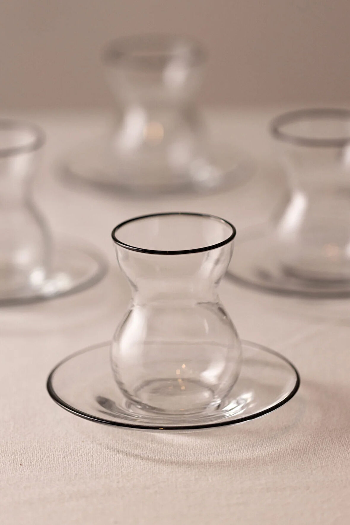 Pure Black 12 Parça Çay Seti 140 cc