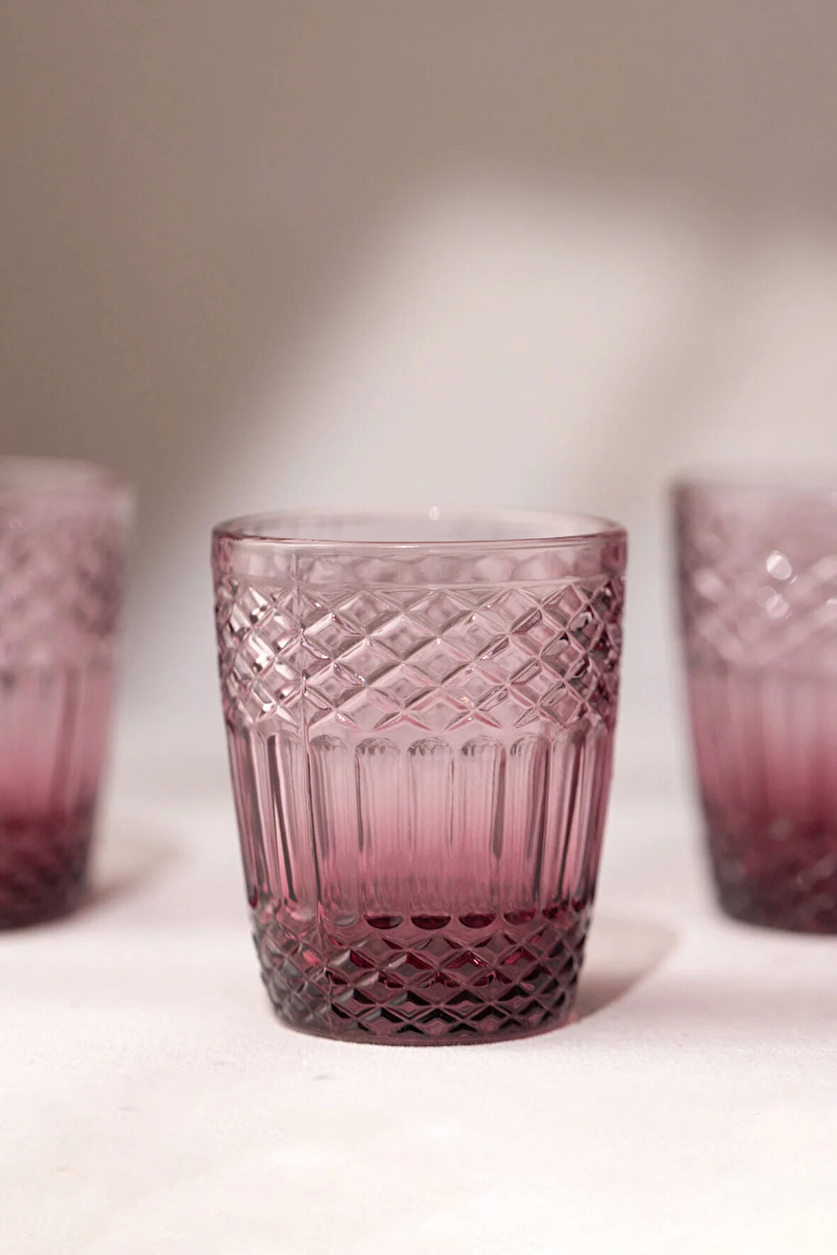 Vega 4'lü Su Bardağı Seti Bordo 300 cc