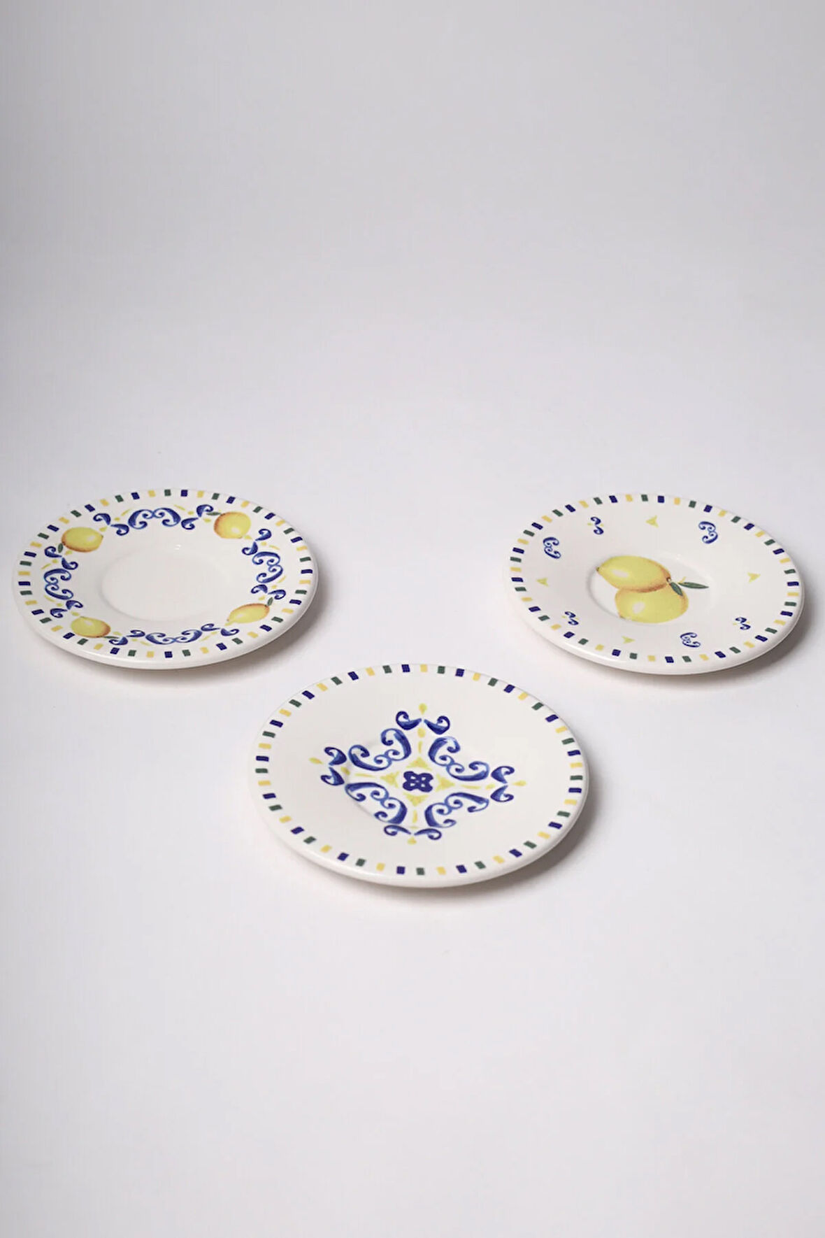 Sicilia Seramik 6'lı Çay Tabağı Seti 13 cm