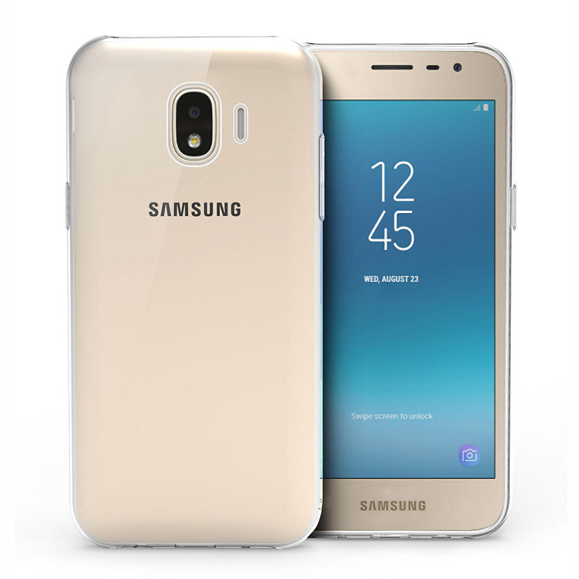 Microsonic Samsung Galaxy J2 Core Kılıf Transparent Soft Beyaz