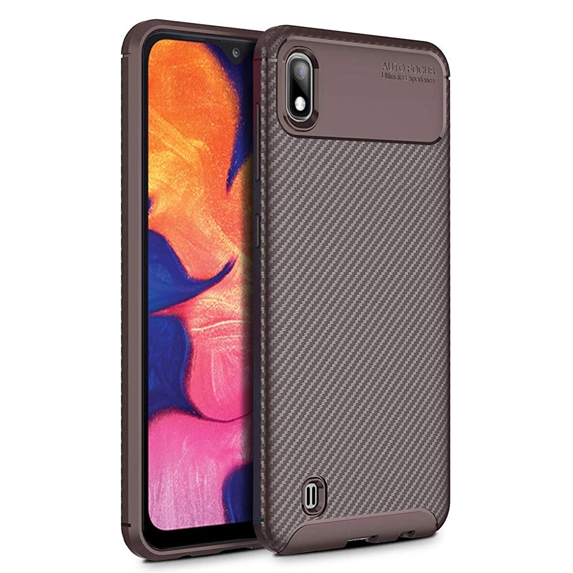 Microsonic Samsung Galaxy A10 Kılıf Legion Series Kahverengi