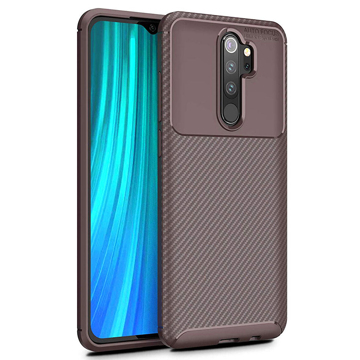 Microsonic Xiaomi Redmi Note 8 Pro Kılıf Legion Series Kahverengi