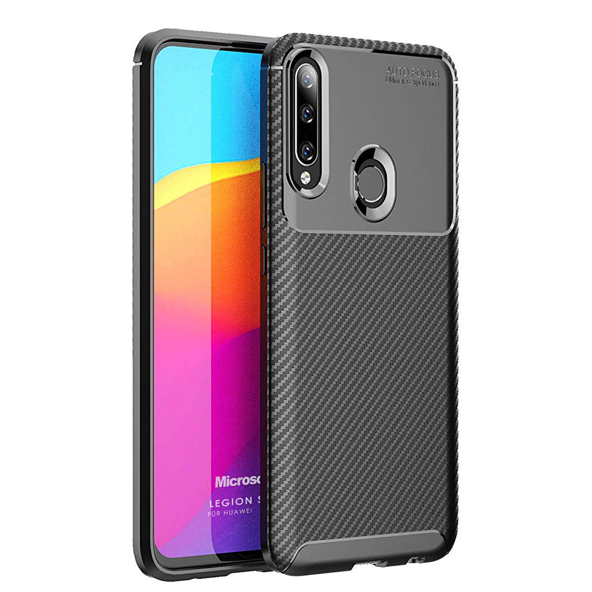 Microsonic Huawei P40 Lite E Kılıf Legion Series Siyah