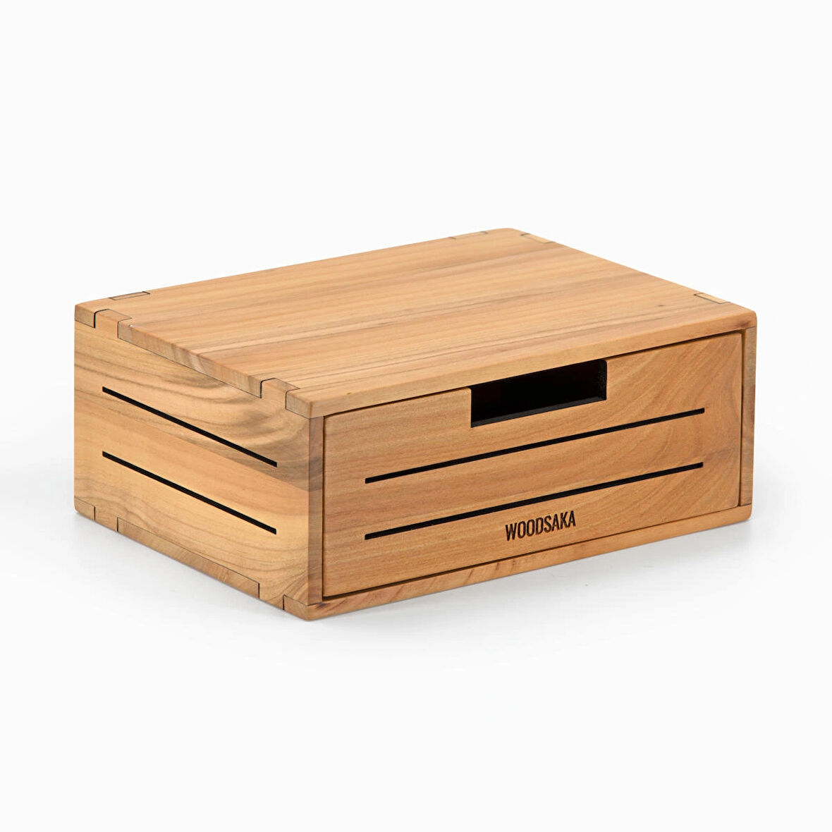 ​Woodsaka - 3Line Mini Çekmece - Masaüstü Kutu