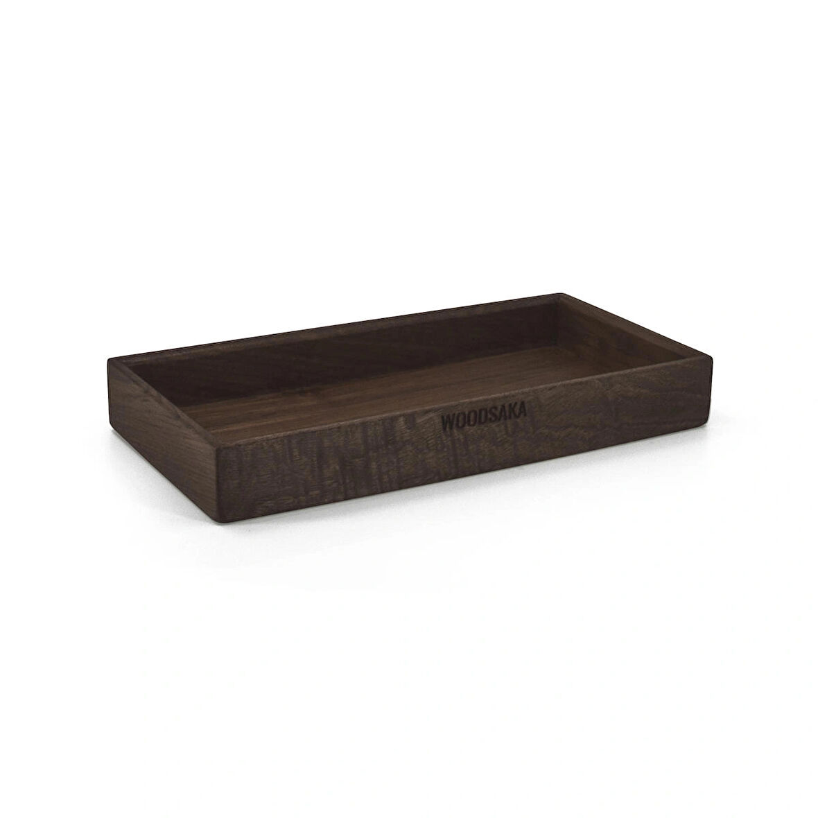 ​Woodsaka Gobi Yatay Kalemlik ve Aksesuar Kutusu - Ceviz - 25cm x 10.4cm x 3cm