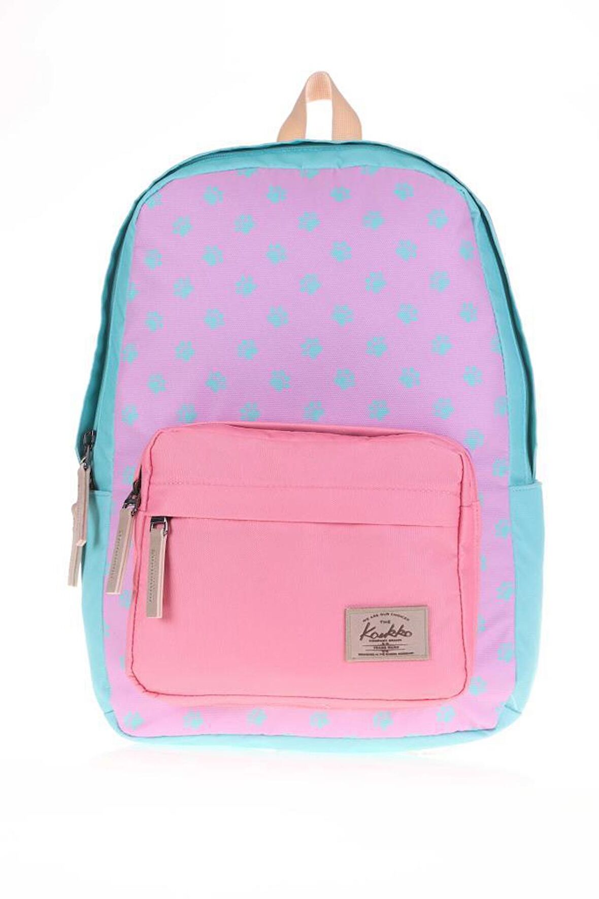 Kaukko Colorful 3 Colors Sırt Çantası Paws K1485