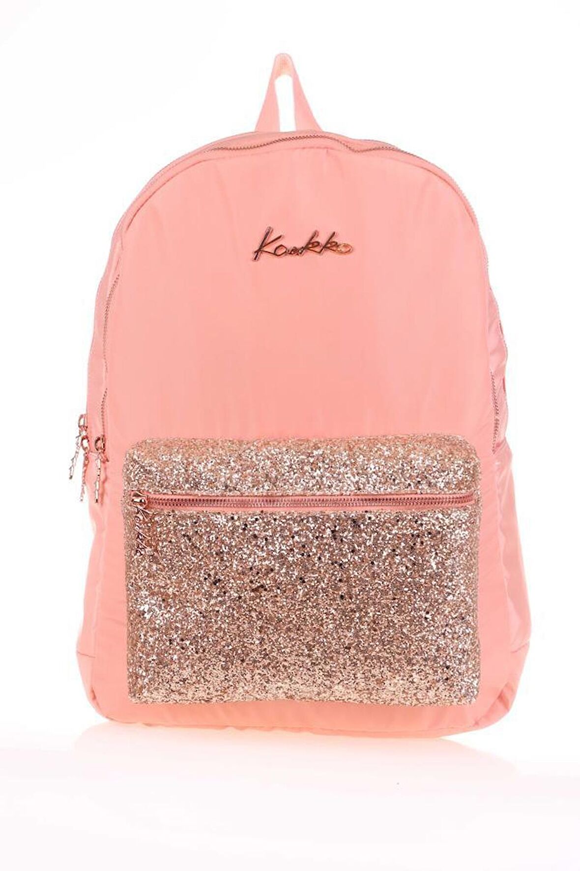 Kaukko Bright Sırt Çantası Taşlı Somon K1520