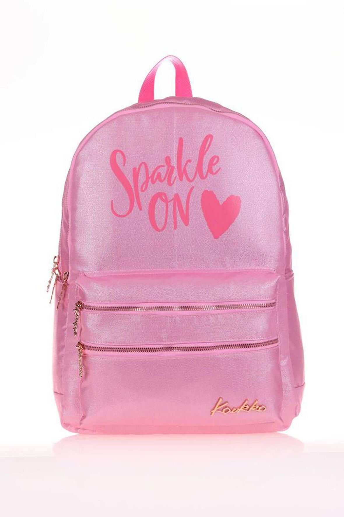 Kaukko Sparkle Sırt Çantası Pembe K1564