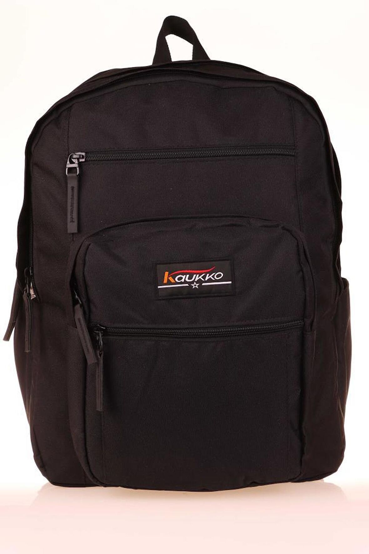 Kaukko Full Pocket Okul Sırt Çantası Siyah K1599