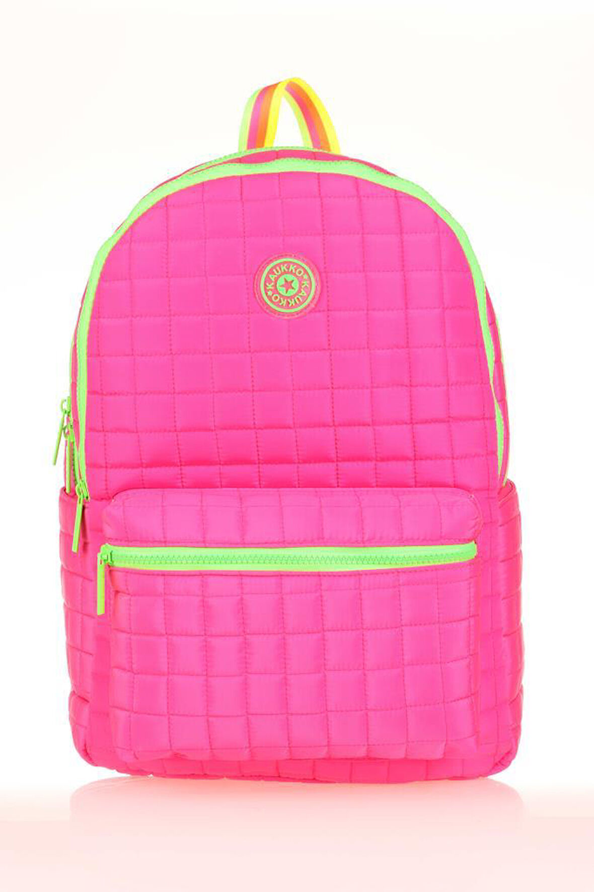 Kaukko Quilted Sırt Çantası Pink K1771