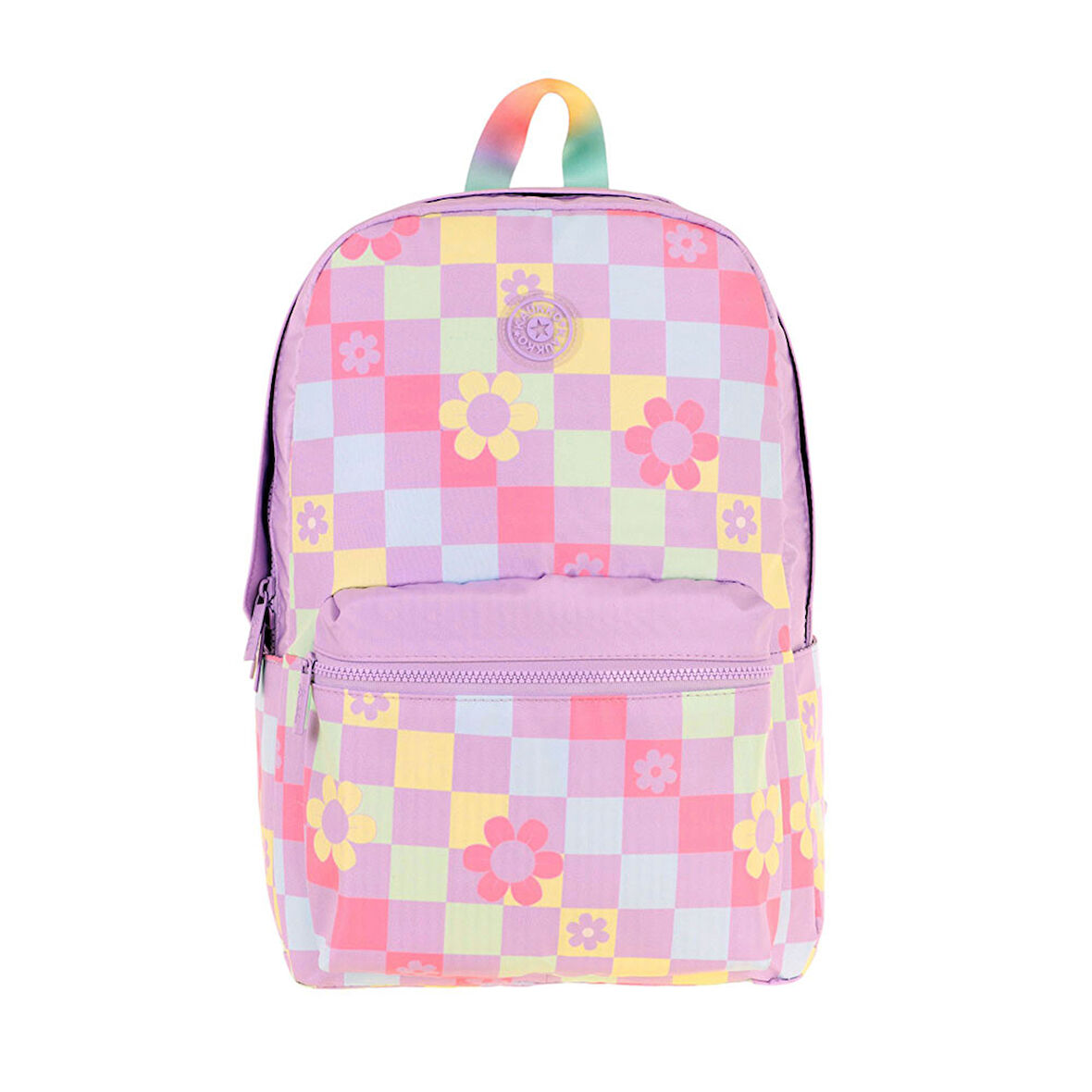 Kaukko Nature Soft Sırt Çantası Lilac Flowers K1786