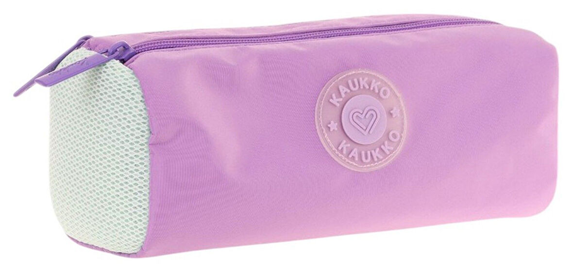 Kaukko İki Bölmeli Kız Çocuk Okul Kalem Çantası - Lila - K2738