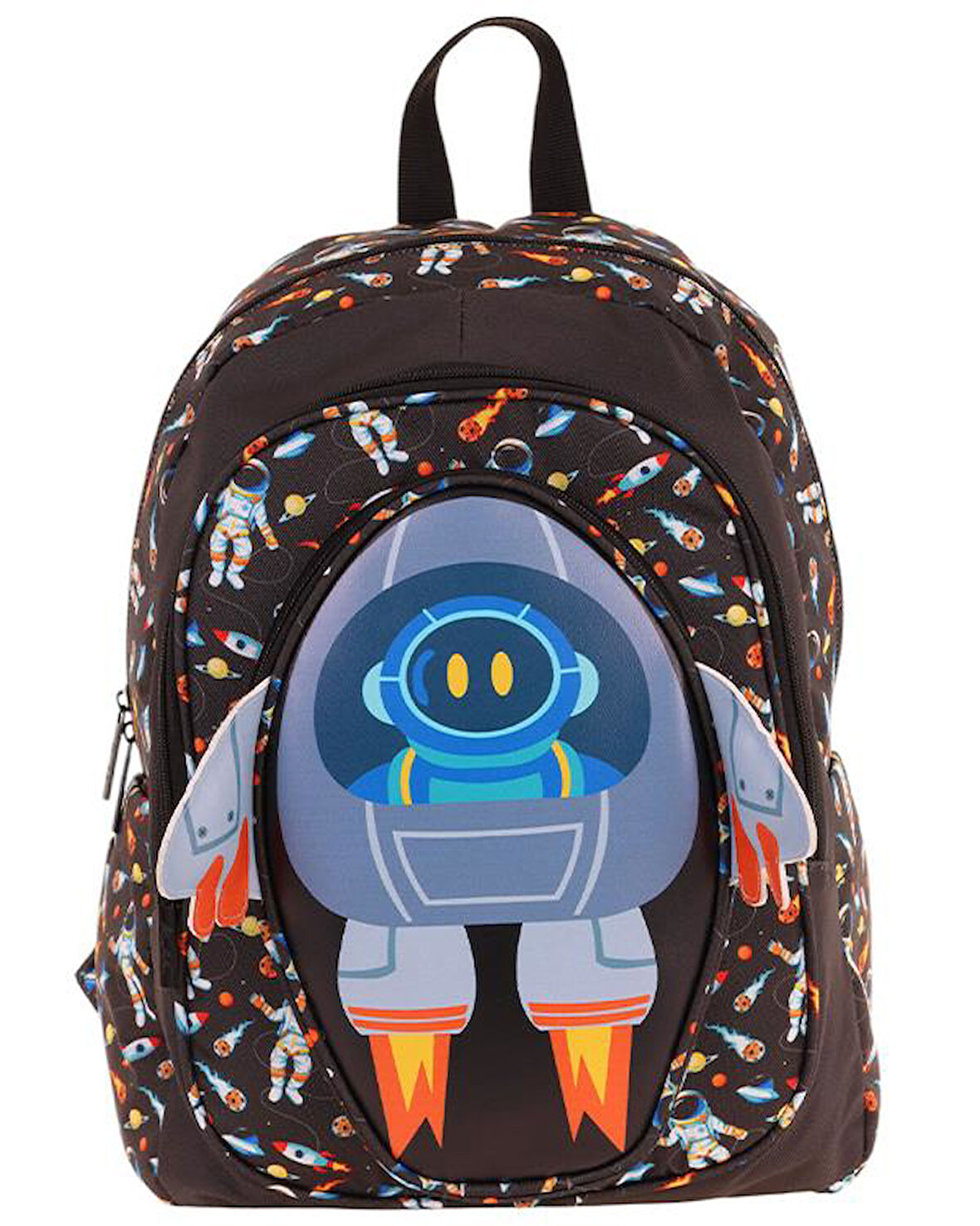 Kaukko Kids Okul Sırt Çantası Leather Rocket L5264