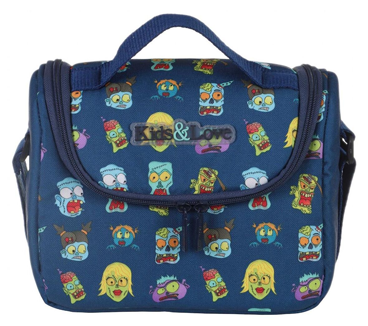 Kaukko Kids&Love Lacivert Zombie Beslenme Çantası -Erkek Çocuk