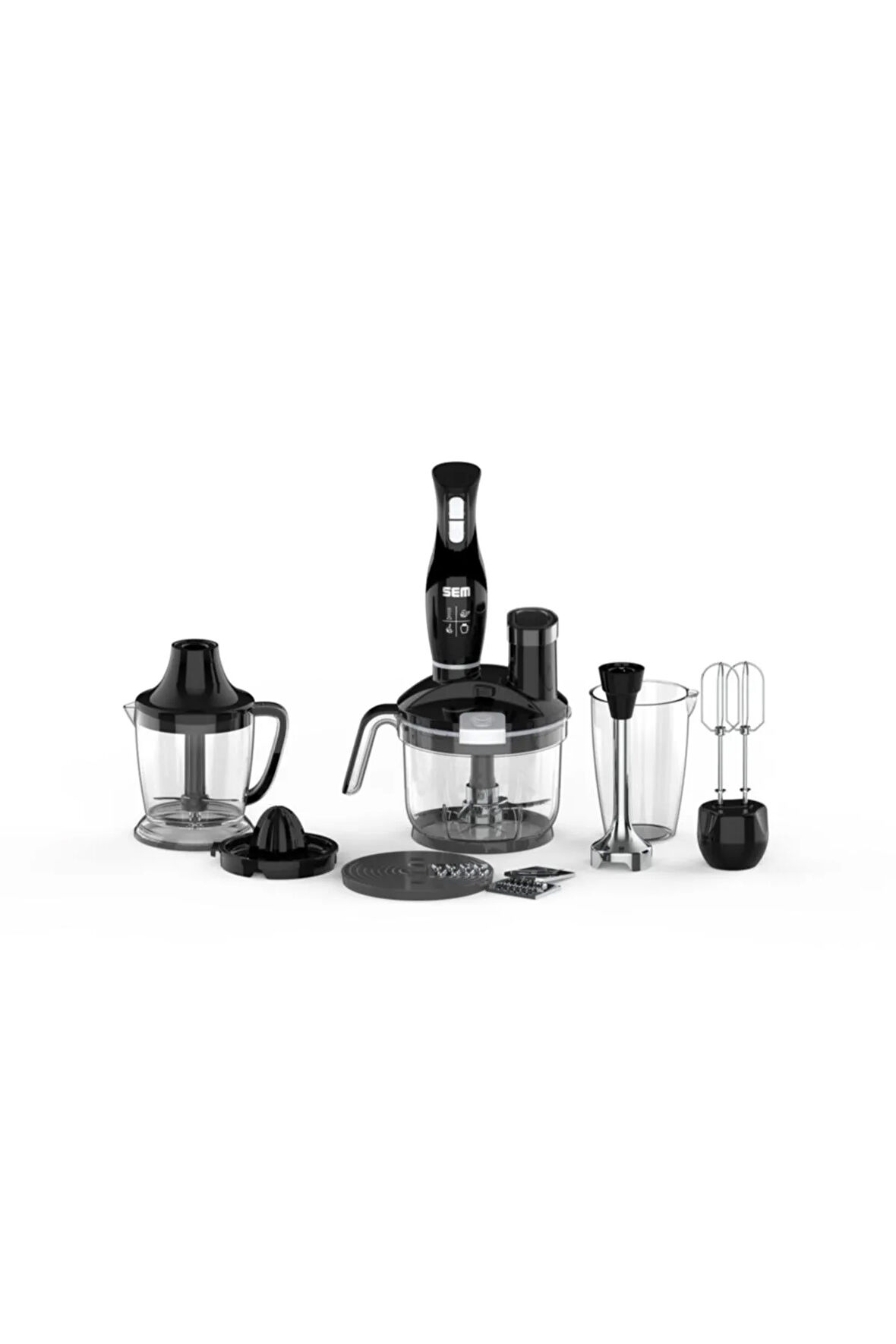 Sem Problade SK 235 Full Multiset 1500 W Blender Seti Siyah