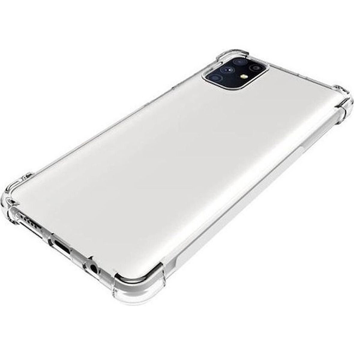 Oppo A52 / A72 / A92  Şeffaf Olex Tpu Darbe Emici Silikon Kılıf