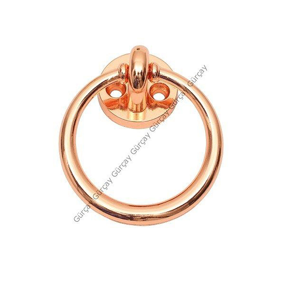 Gürçay Çekmece Kapak Sandalye Kulpu Halka 60 mm Rose (2 Adet)