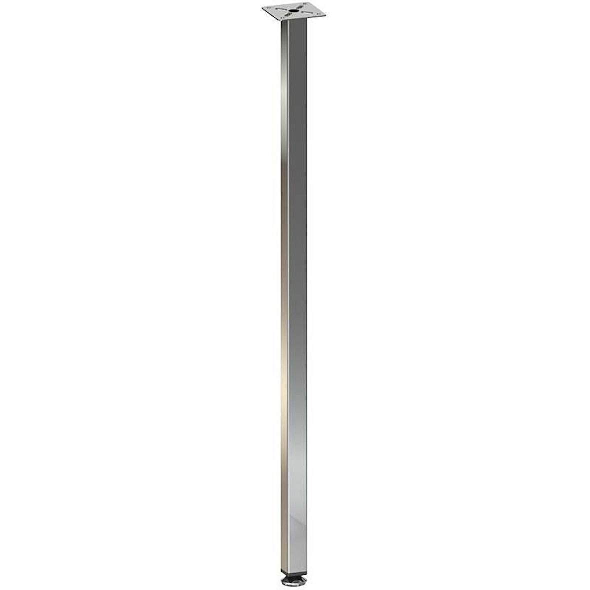 Masa Ayağı 11.125 - 25*25mm (4 Adet) Parlak Krom