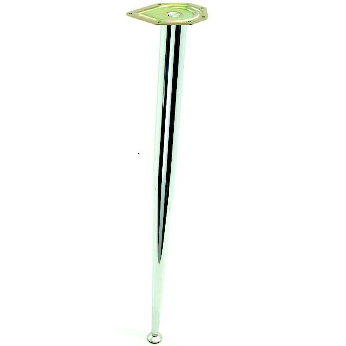 Masa Ayağı 11.460 - 42-16mm Konik Açılı (4 Adet) Parlak krom