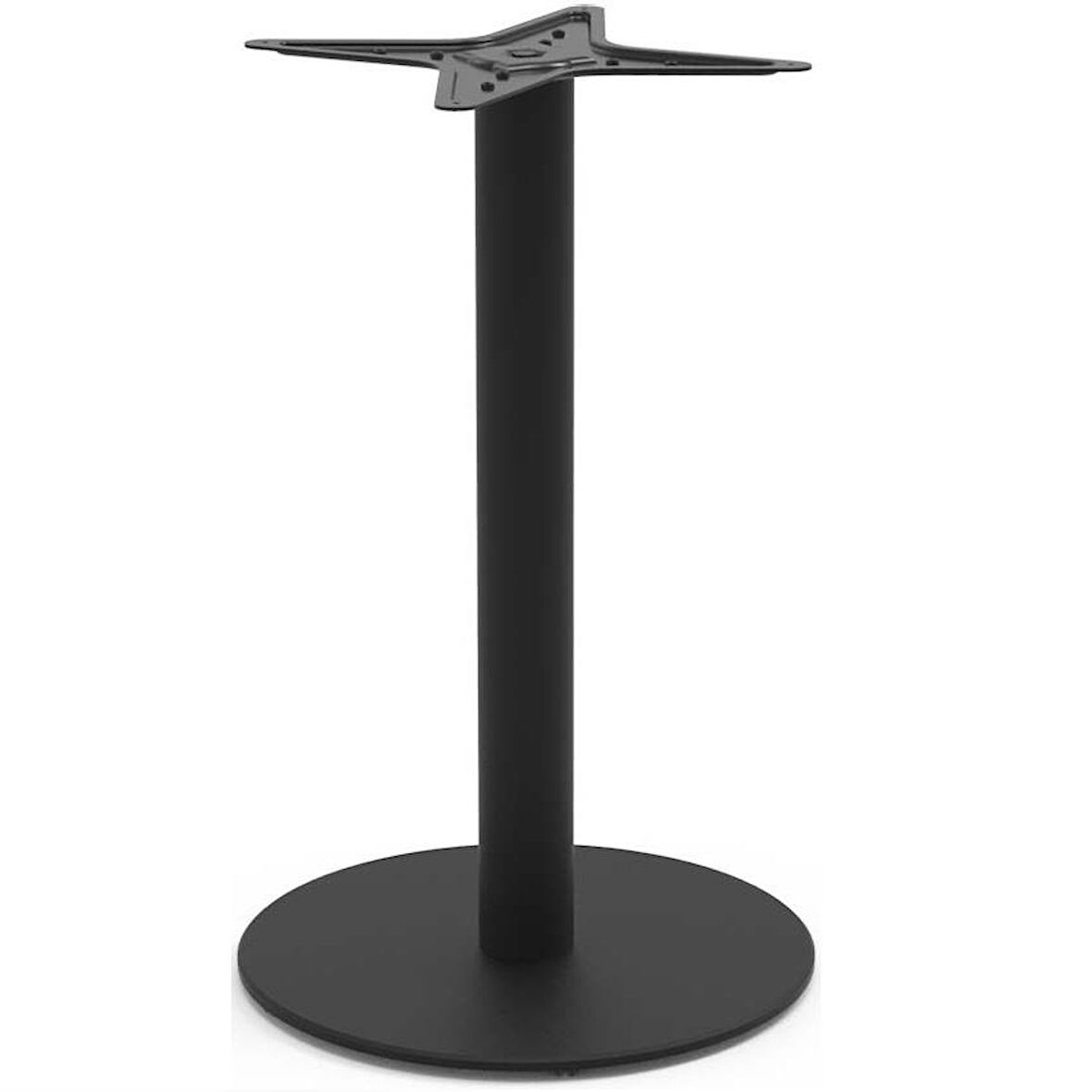 Tablalı Masa Ayağı 11.200 - Taban Çapı 46cm  Parlak Krom