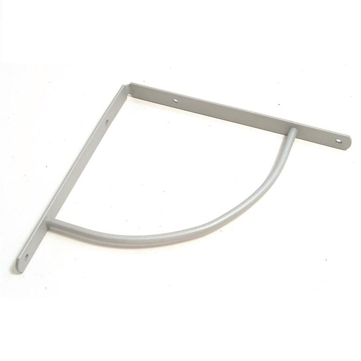 Raf Altı Metal 24cm - 2 Adet Metalik Gri