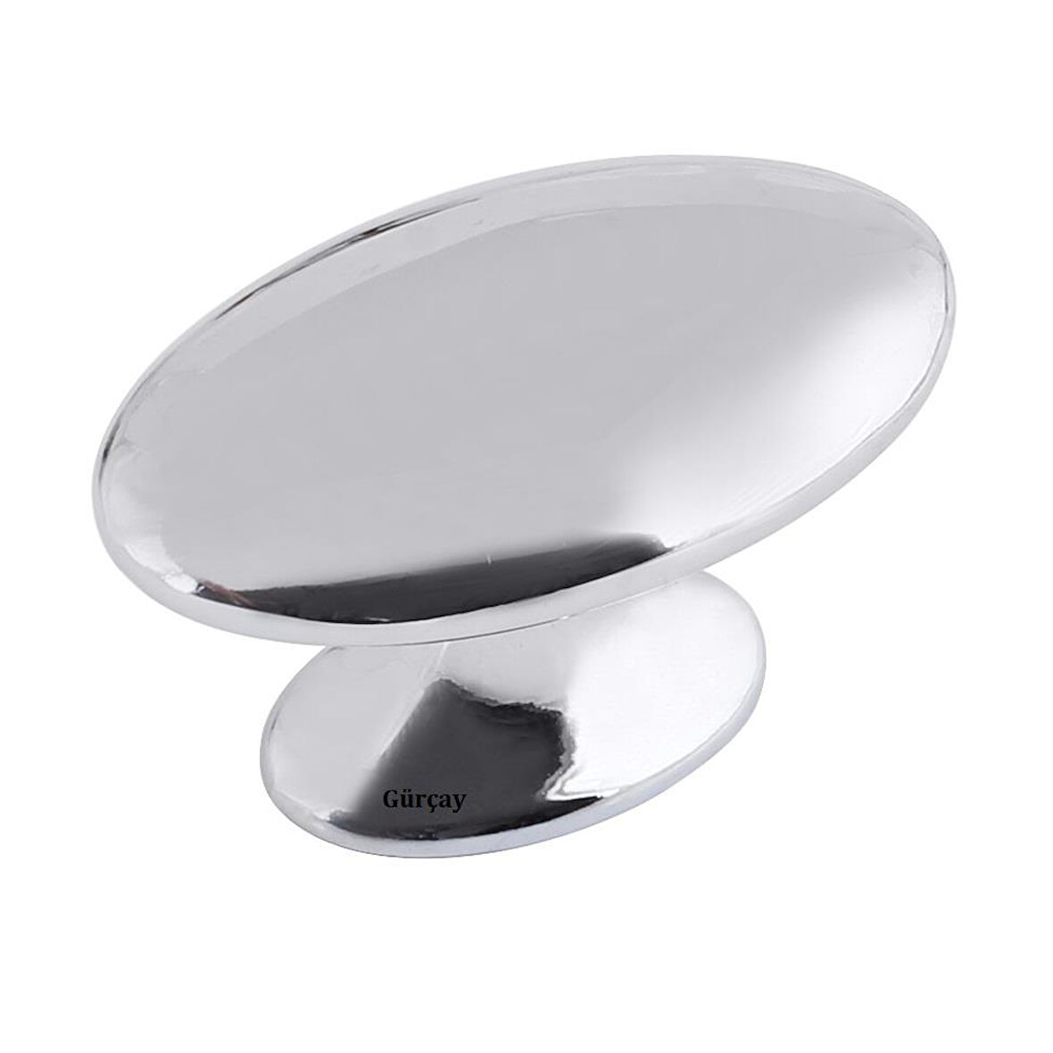 Luxury Arya Düğme Kulp Krom (2 Adet)