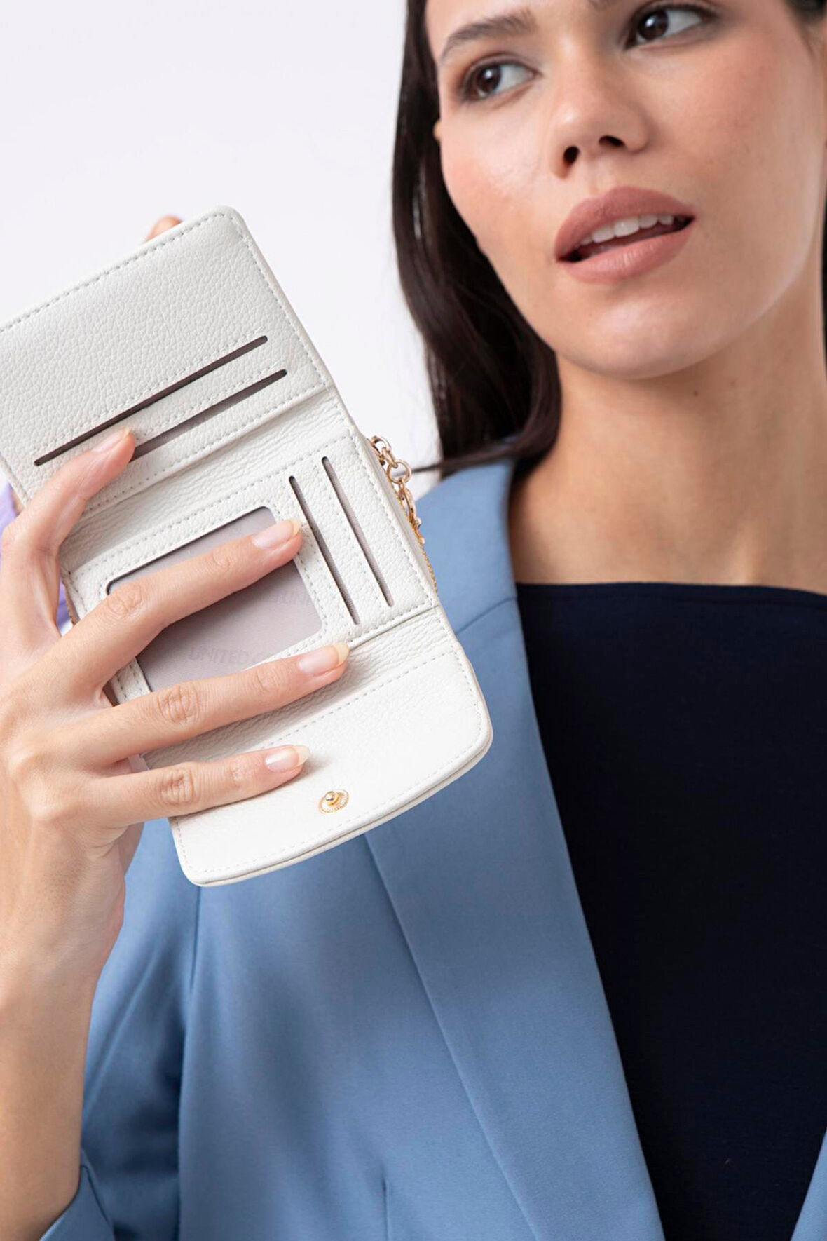 United Colors of Benetton Kadın Cüzdan BNT 1245 - Bej