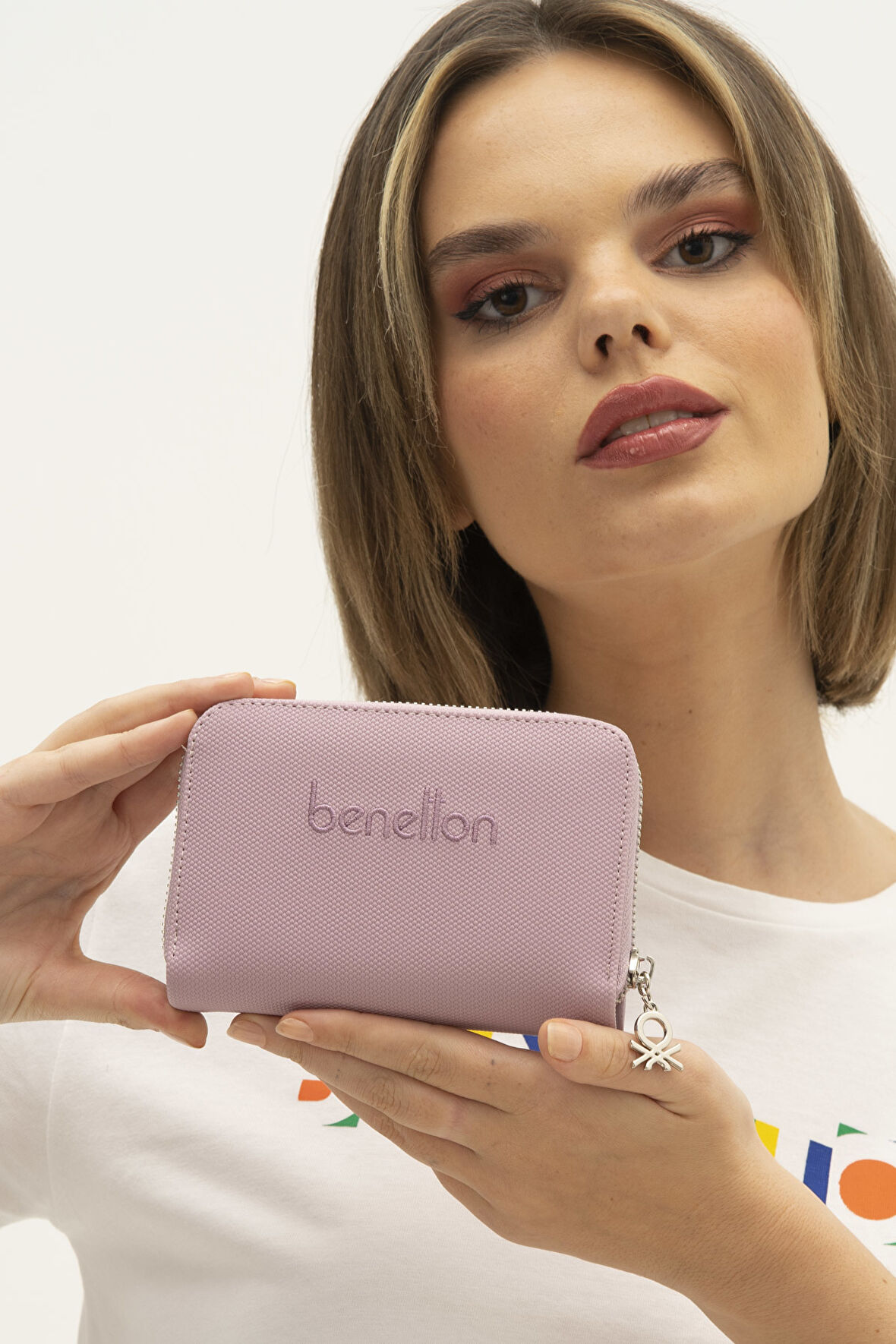 Kadın Benetton Cüzdan - Lila | undefined