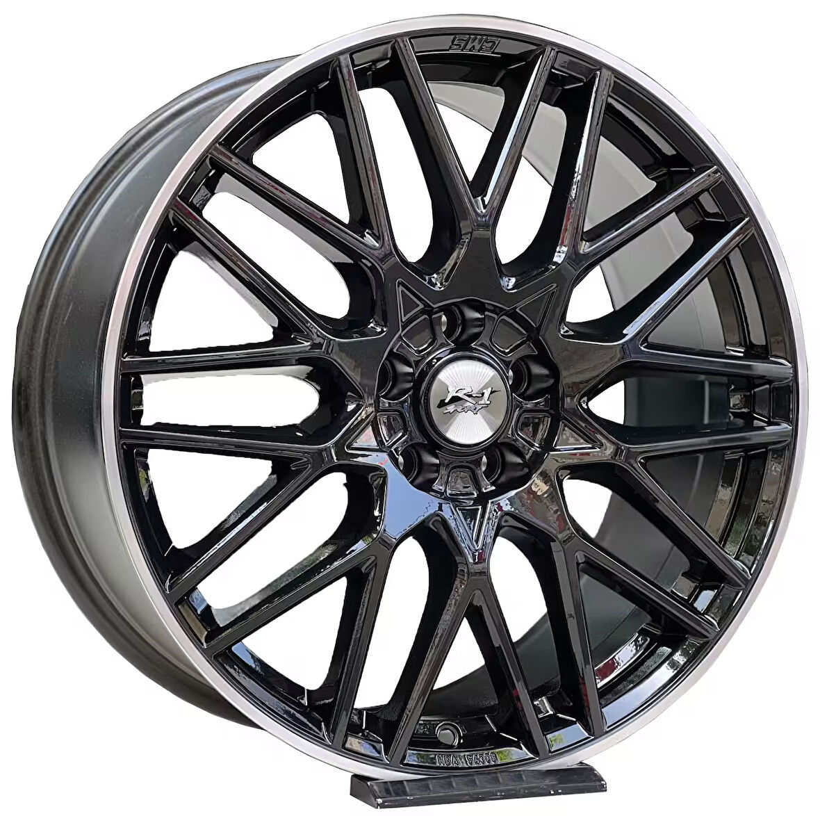 Jant Göbek Arma İthal Metal Sticker R-1 Sport Dizayn