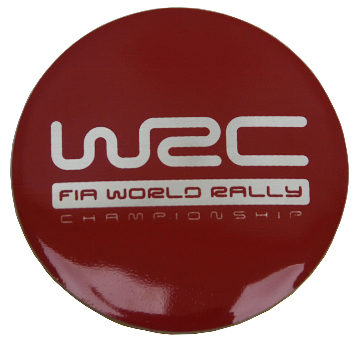 Jant Göbek Arma WRC Red Sticker 4'lü Set