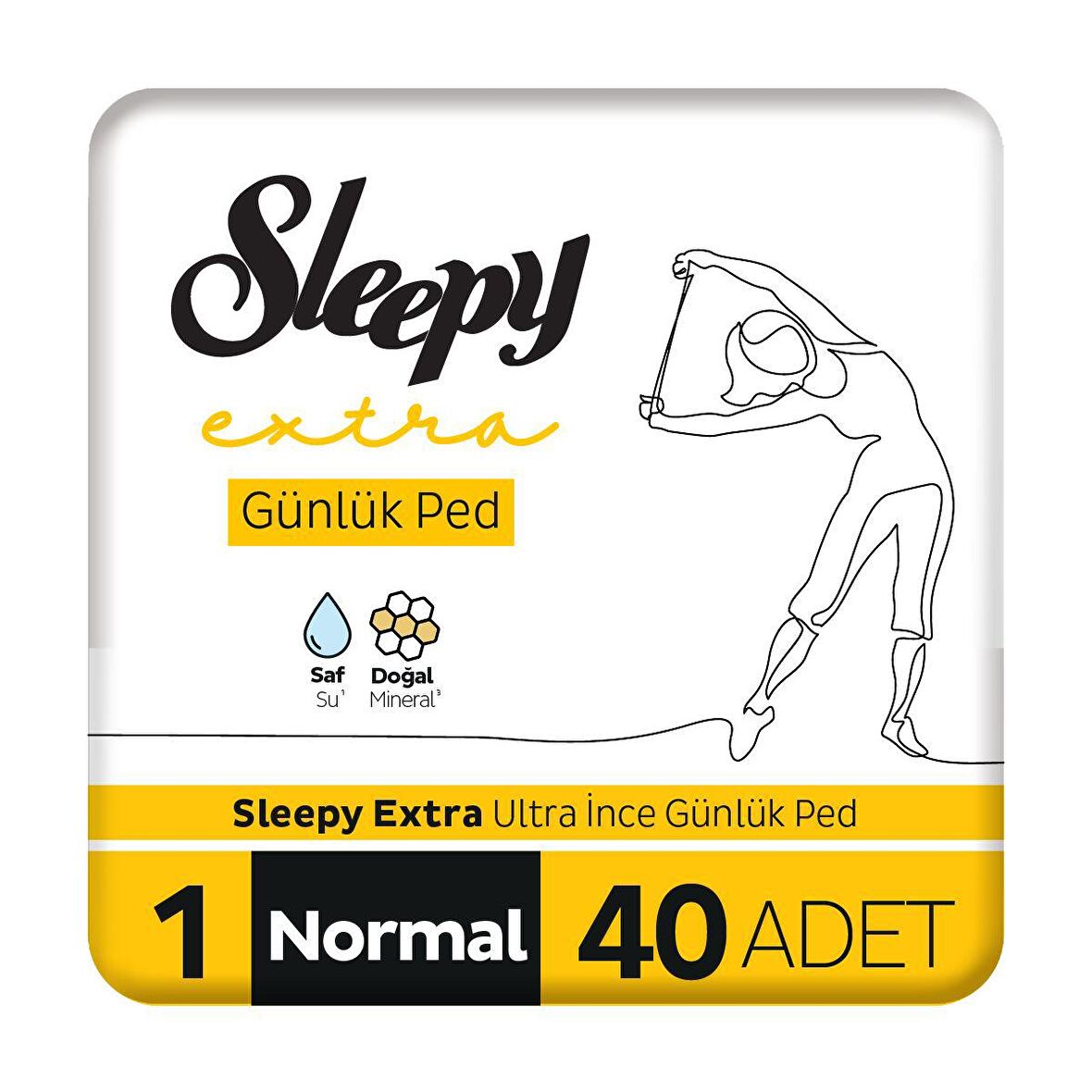 Sleepy Extra Ultra 40'lı Günlük Ped