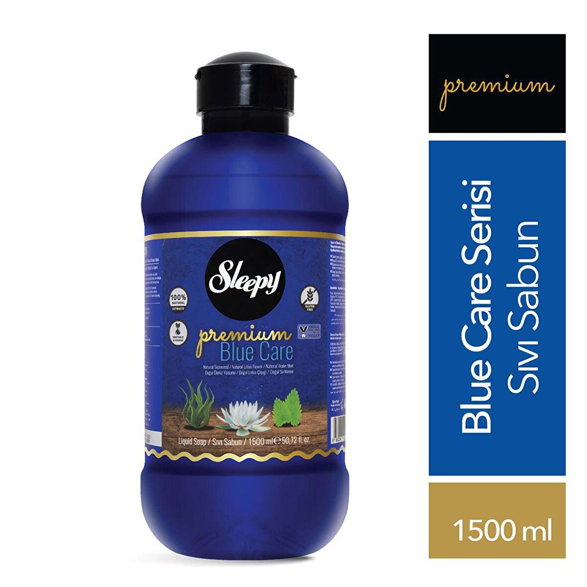 Sleepy Premium Blue Care Serisi Sıvı Sabun 1500 ml