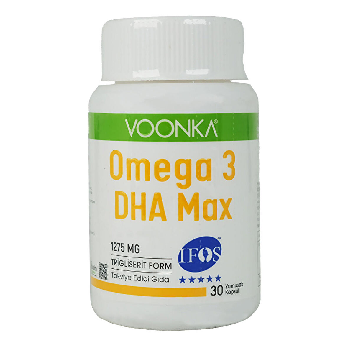 Voonka Omega 3 DHA Max 1275 Mg 30 Kapsül - AROMASIZ