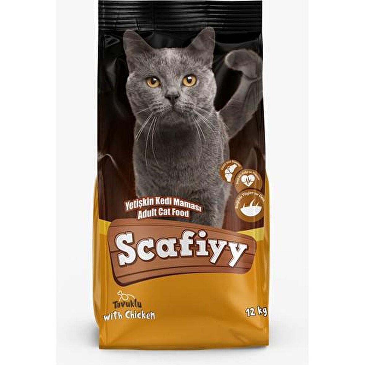 Scafiyy Yetişkin 27 Protein Kedi Maması 12 kg