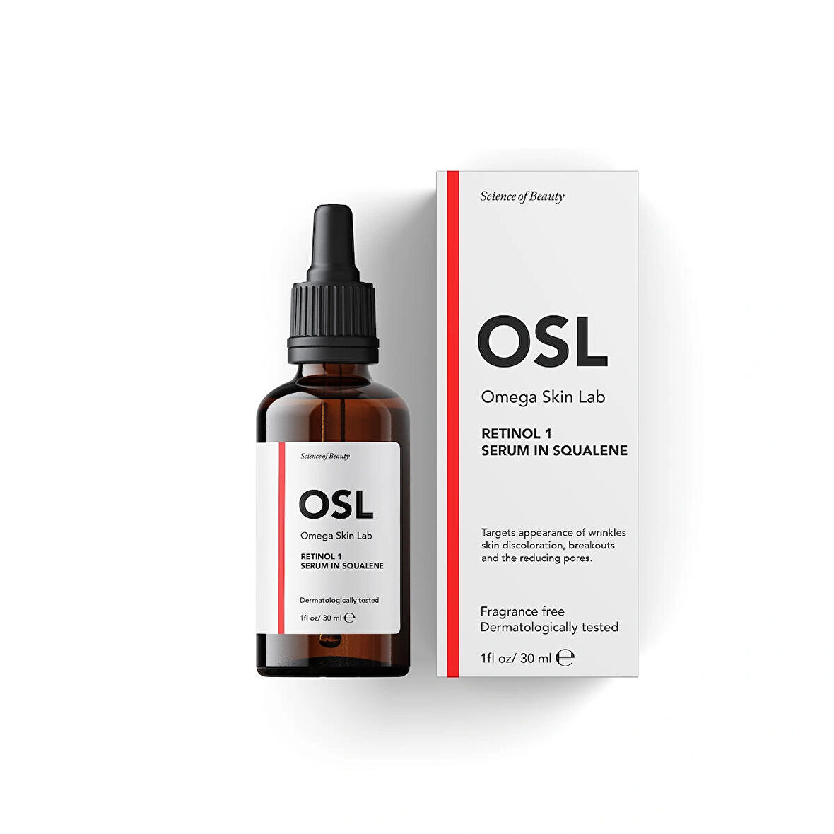 OSL Retinol %1 Serum In Squalene 30 ML