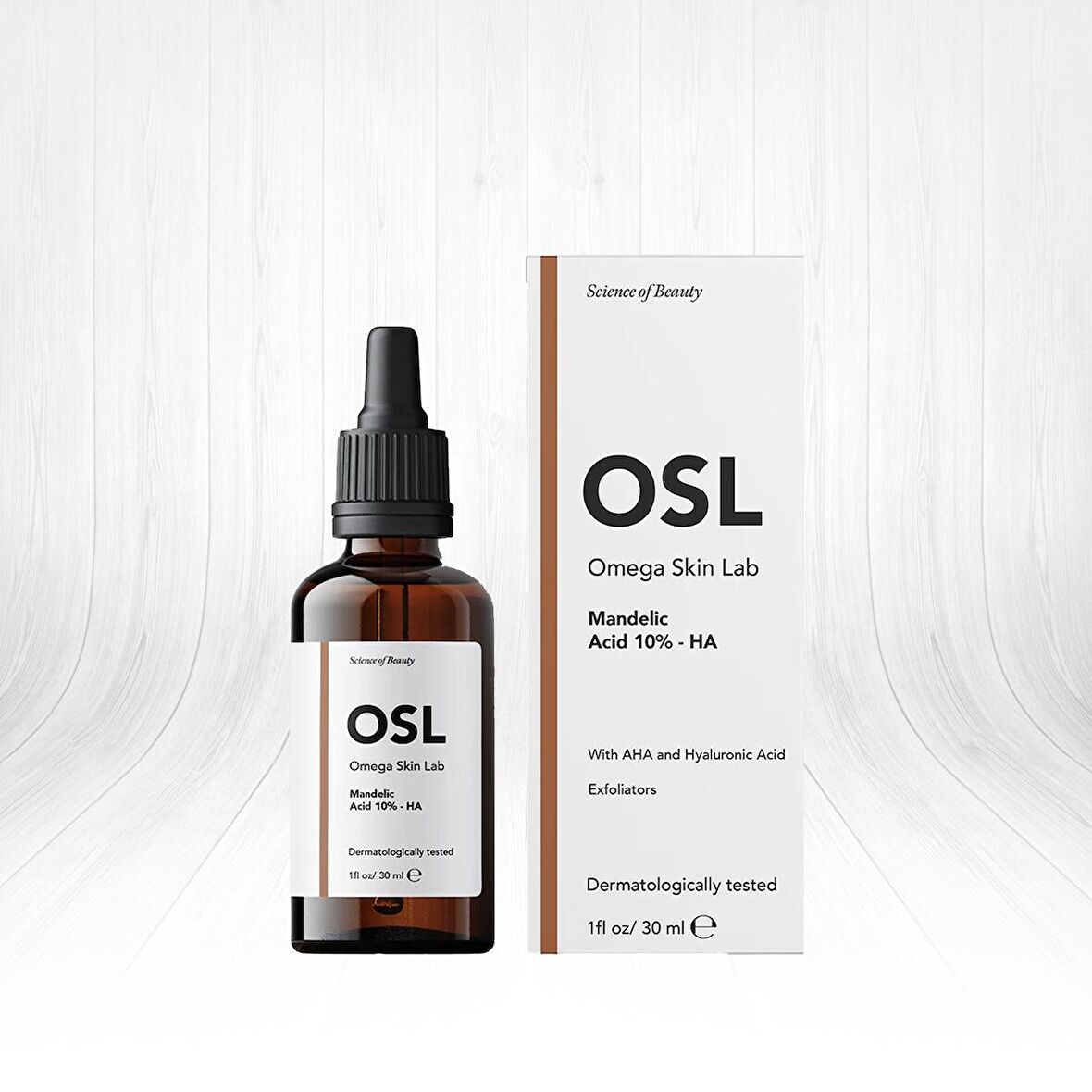 Osl Omega Skin Lab Mandelic - Ha Yağlı ve Akneli Ciltler İçin Serum 30 ml