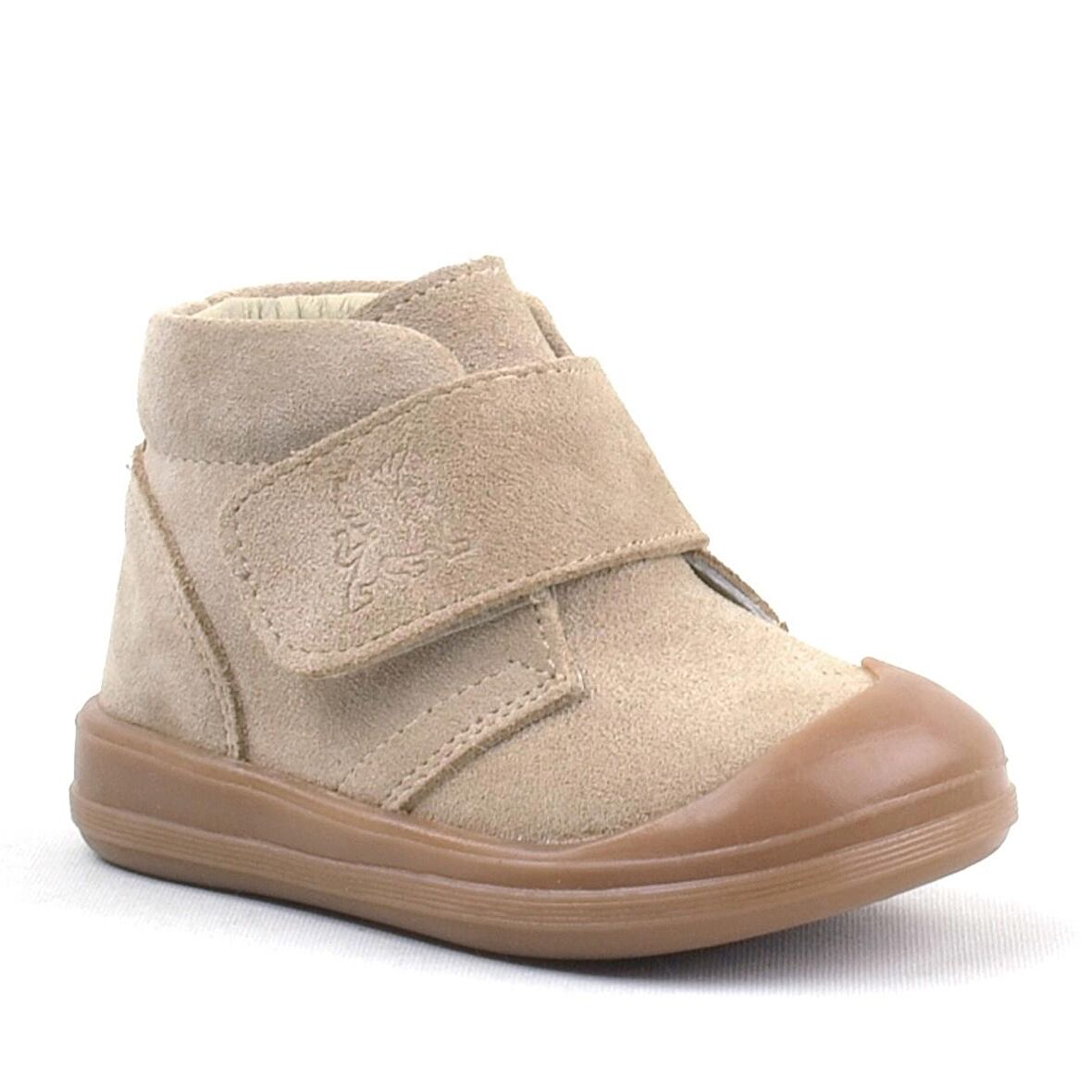 Rakerplus Hakiki Deri Vizon Cırtlı Unisex Bebek Bot